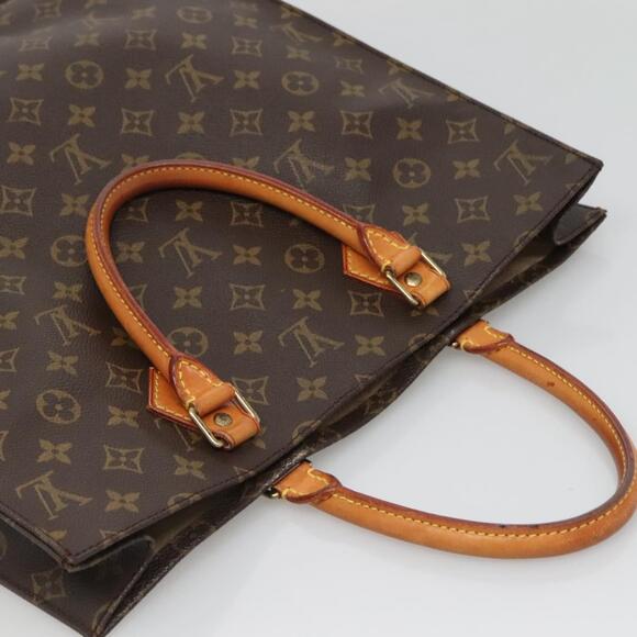 LOUIS VUITTON Monogram Sac Plat Hand Bag M51140 - Picture 6 of 16